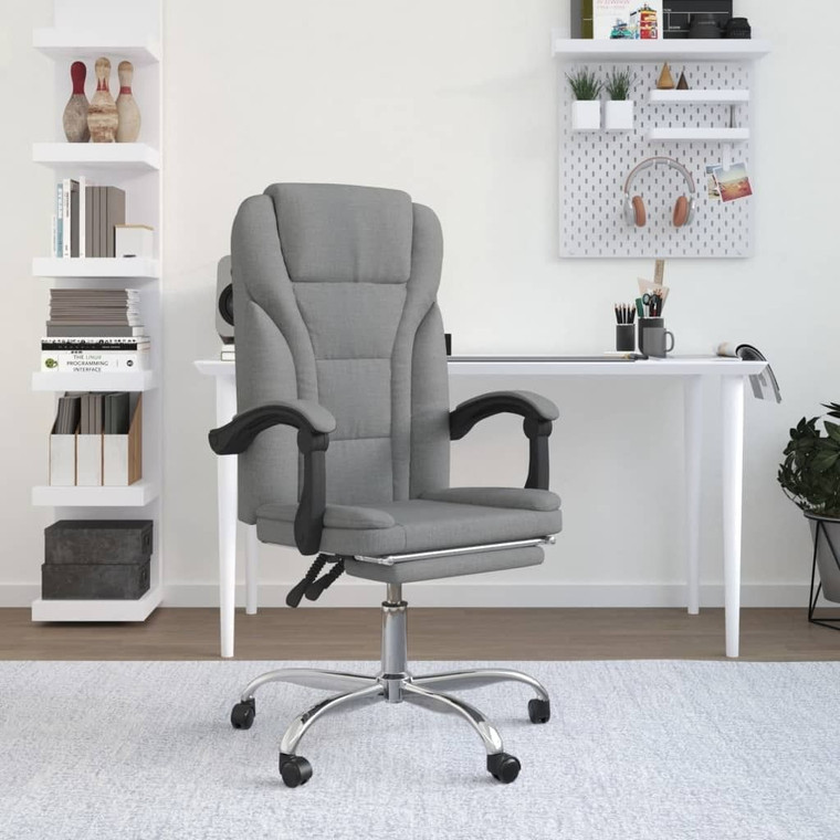  Reclining Office Chair Light Grey A949-349782