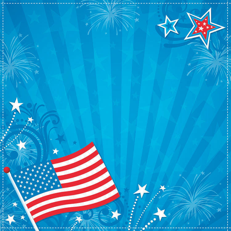 Scrapbook Paper 3D Americana 12 X 12 Inches N274-FC016442896