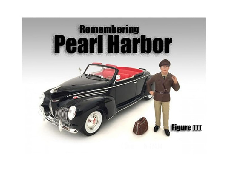 Remembering Pearl Harbor Figure III For 1:18 Scale Models by American Diorama F977-77424
