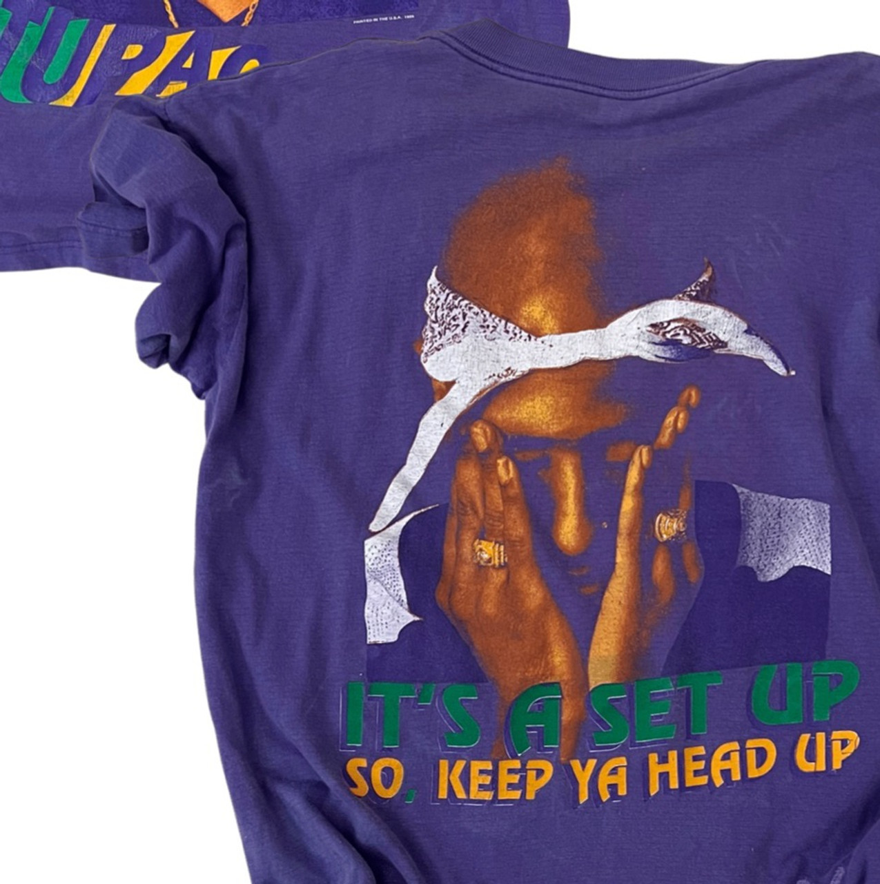 Tupac 2020 Keep Ya Head Up Rap Tee