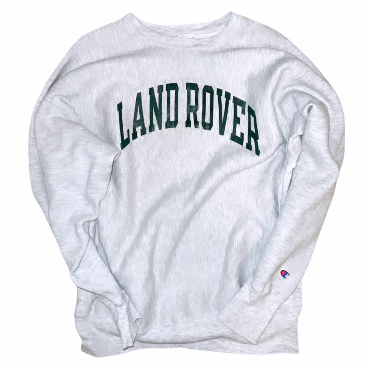 32,560円champion リバースウィーブ　LANDROVER刺繍！！！