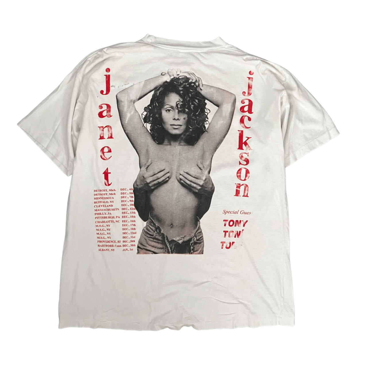 93'-94 Janet Jackson World Tour t-shirt
