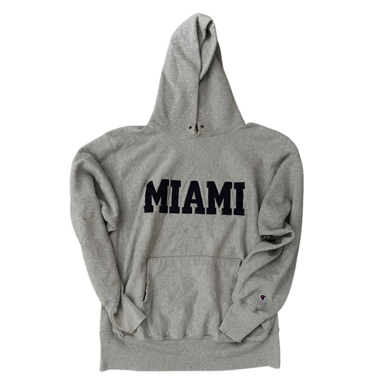 90's Miami University Champion Reverse Weave Hoodie