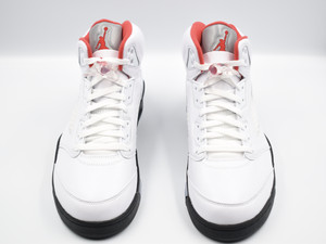 Jordan Retro 5 Fire Red Silver Tongue 2020