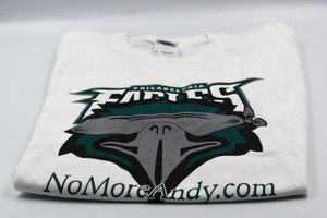Philadelphia Eagles "Fly with Andy" T-shirt **Rare**