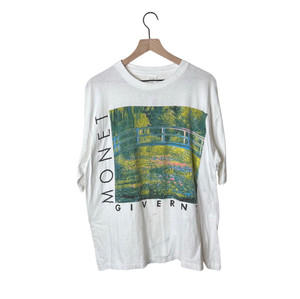 Vintage  Claude Monet Giverny tee