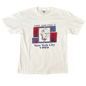 95' Pope John Paul the 2nd NYC tee 