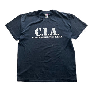 90's CIA "Cannabis Inhalation Agency Weed t-shirt