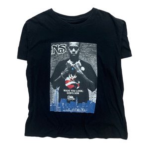 00's Nas Made You Look: God's Son concert rap tee
