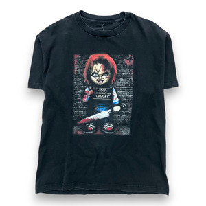 Y2K Child Play "Chucky" inmate horror t-shirt