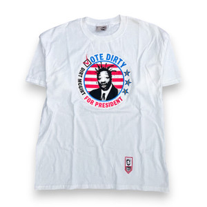Early 00's ODB Dirt Mcgirt wear "Vote Dirty" rap t-shirt Early 00's ODB Dirt Mcgirt wear "Vote Dirty" rap t-shirt