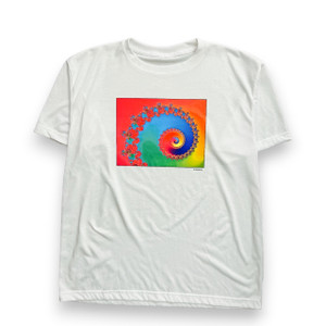 Euro Computer gear Fractal Art T-shirt