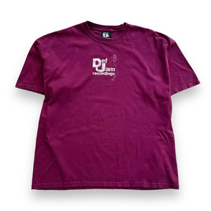 00's Def Jam Tone Arm Vinyl Sleeve Graphic promo t-shirt
