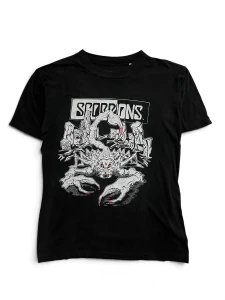 1990 Scorpions Tease me Please me Tour band tee 