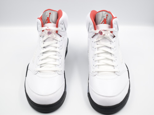 retro 5 true white fire red