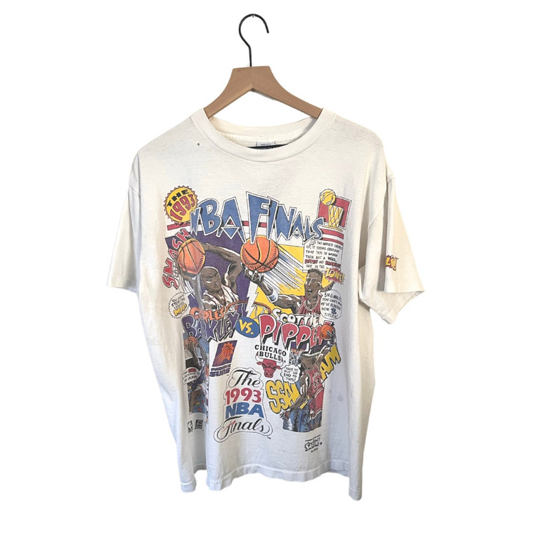 Salem sports 93' NBA Finals Caricature Tee