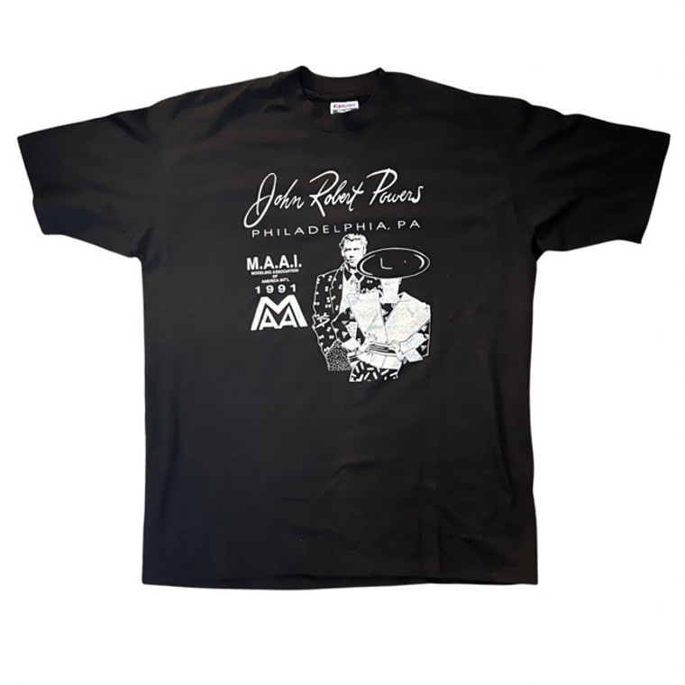 91' John Robert powers Modeling institute of America tee 