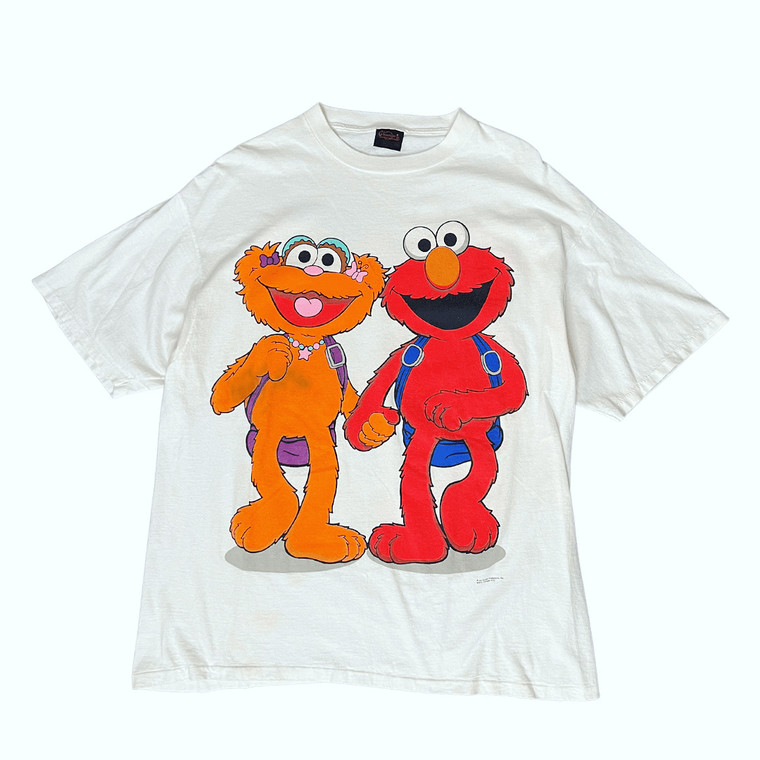 90's Elmo & Zoey Big Double sided T-shirt