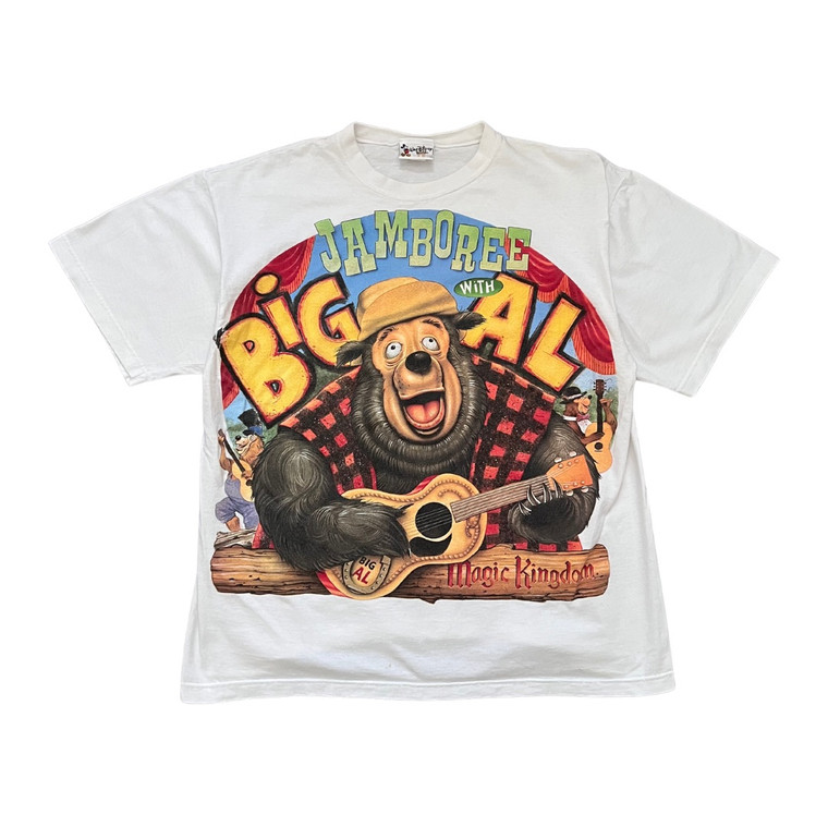 90's Vintage Disney Magic Kingdom Big AL AOP 