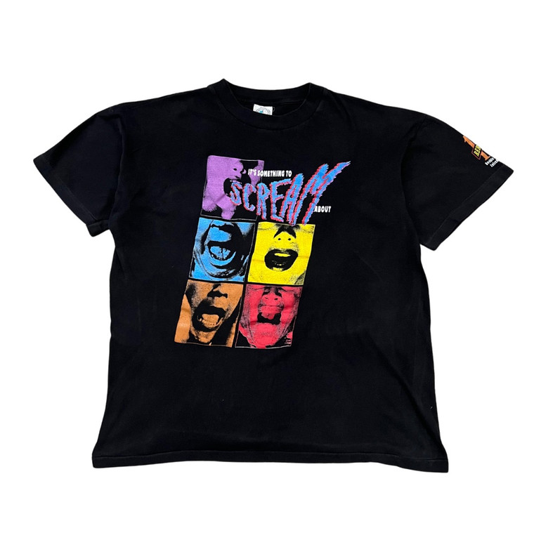 90's Rare Rebel 101  "Something to scream about" promo tee 