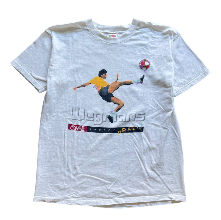 90's Coca Cola FIFA Brazil Soccer promo T-shirt