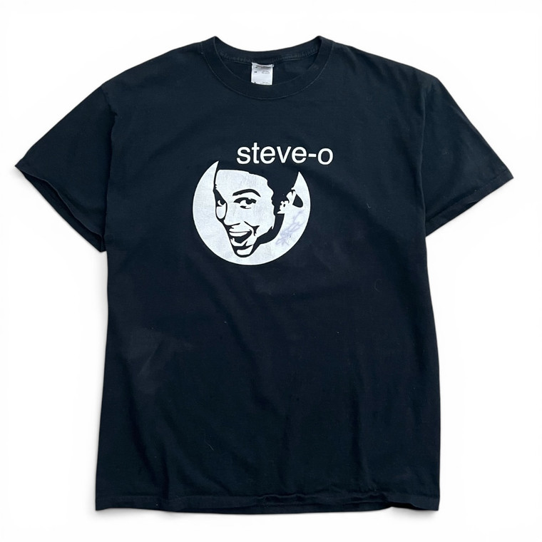 Signed 00's Steve-O Jackass T-shirt