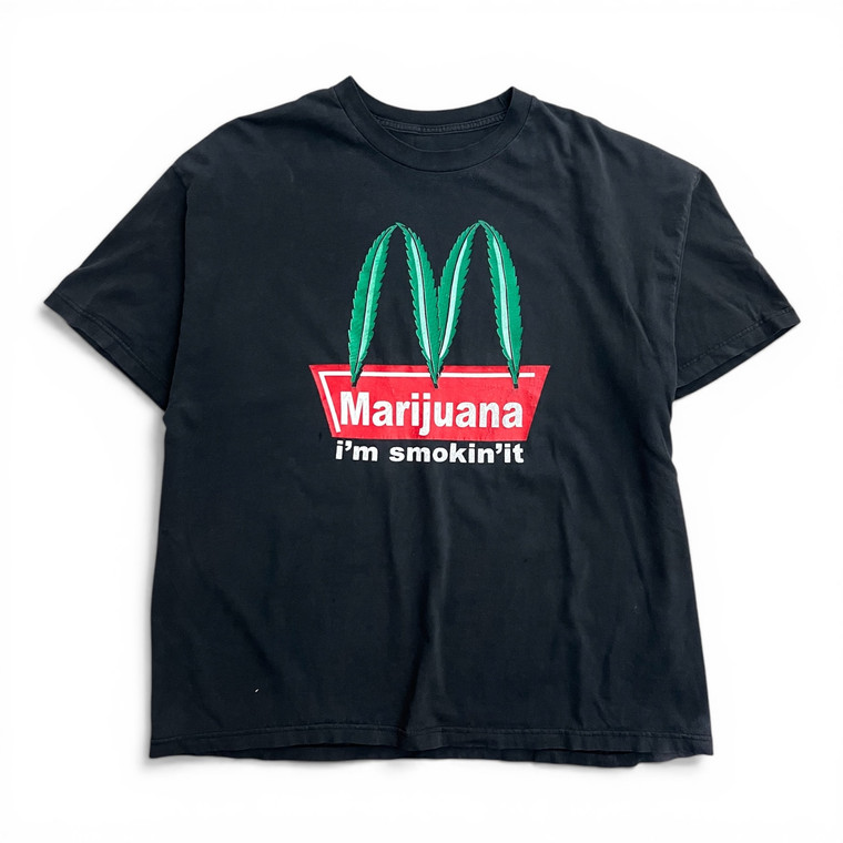 90's McDonalds Weed Parody T-shirt