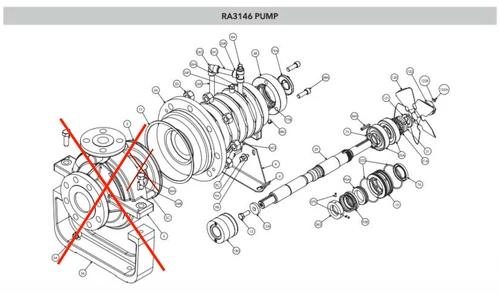 Dean RA3146 8.5" Refurbished Power Frame, Assembled