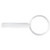 2 In 1 Clear Magnifier - 3" Round 3x Lens With 4" Bar 2x Magnifier