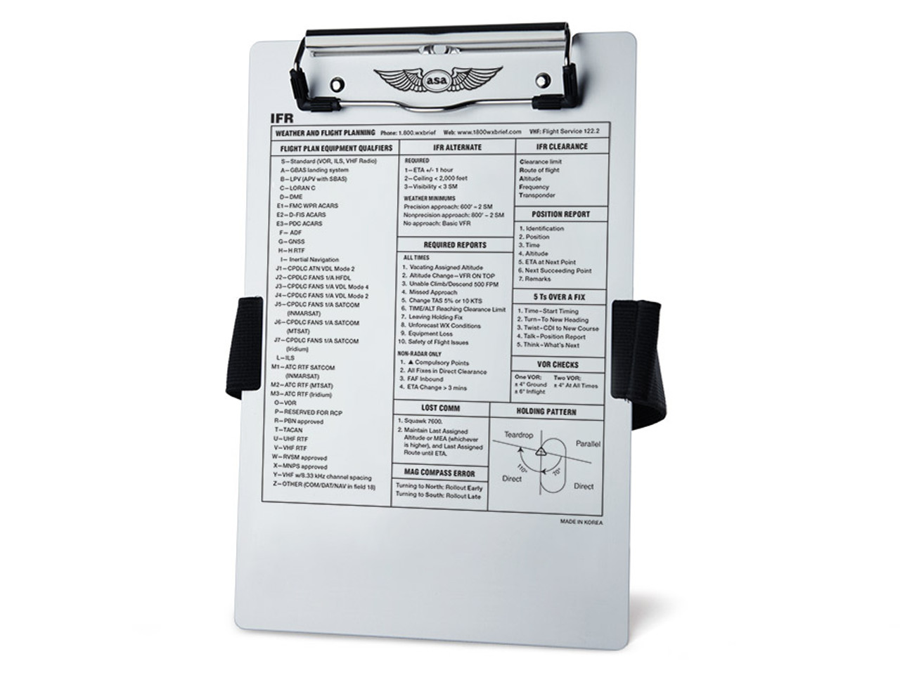 ASA IFR Kneeboard