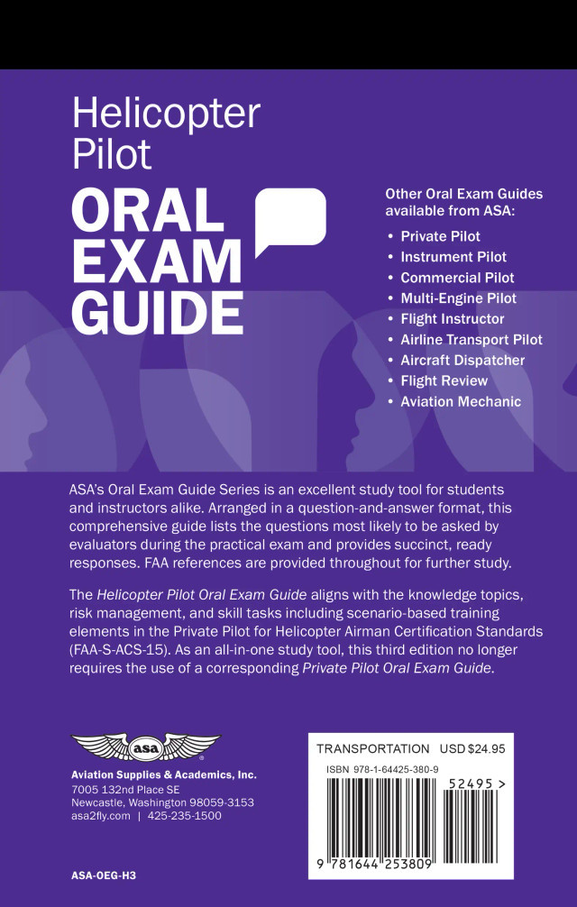 ASA Oral Exam Guide Helicopter