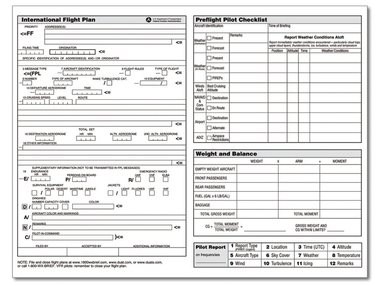 ASA Flight Planner Sheets Pilot Gear Online asa-flight-planner-sheets-pilot-gear-online