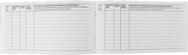 ASA Aircraft Log - Soft Cover