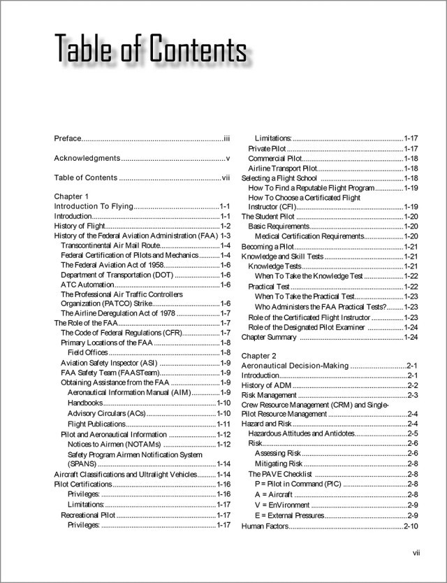Pilot's Handbook of Aeronautical Knowledge 8083-25C