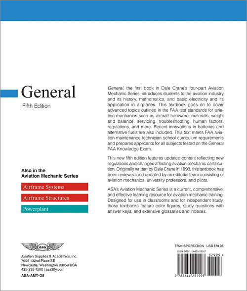 Aviation Mechanic Series: General, Fifth Edition (Hardcover)