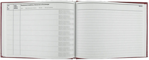 ASA Engine Logbook - Hard Cover