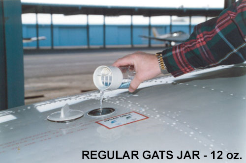 Gats Jar Fuel Tester and Strainer - 12oz
