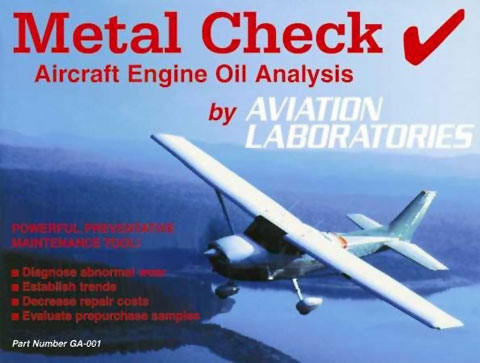 Aviation Laboratories Metal Check Oil Analysis System GA001SP
