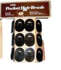 Pocket Brushes by FMS Black