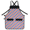 Apron - King Midas Barber Pole Print