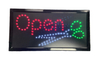 Open Sign w/ Shear LED Sign
