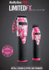 BABYLISSPRO® LIMITEDFX PINK CAMO METAL LITHIUM CLIPPER AND TRIMMER