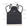 Apron - Stylecraft Gamma+ Black Apron - Stylecraft Gamma+ Black