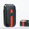 Cocco Veloce Lite Shaver (Black/Red Stripe)