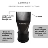 Gamma + Professional Hair Dryer Nozzle Comb Attachment