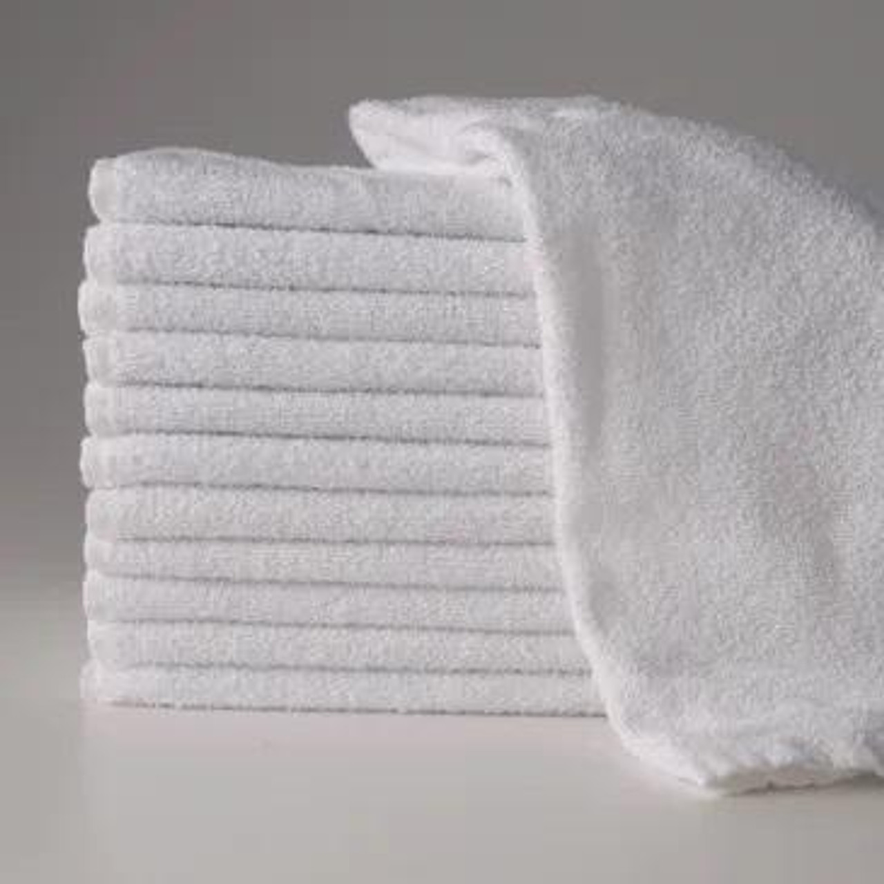 Towels - Cotton Terry White - Essentials28PRO