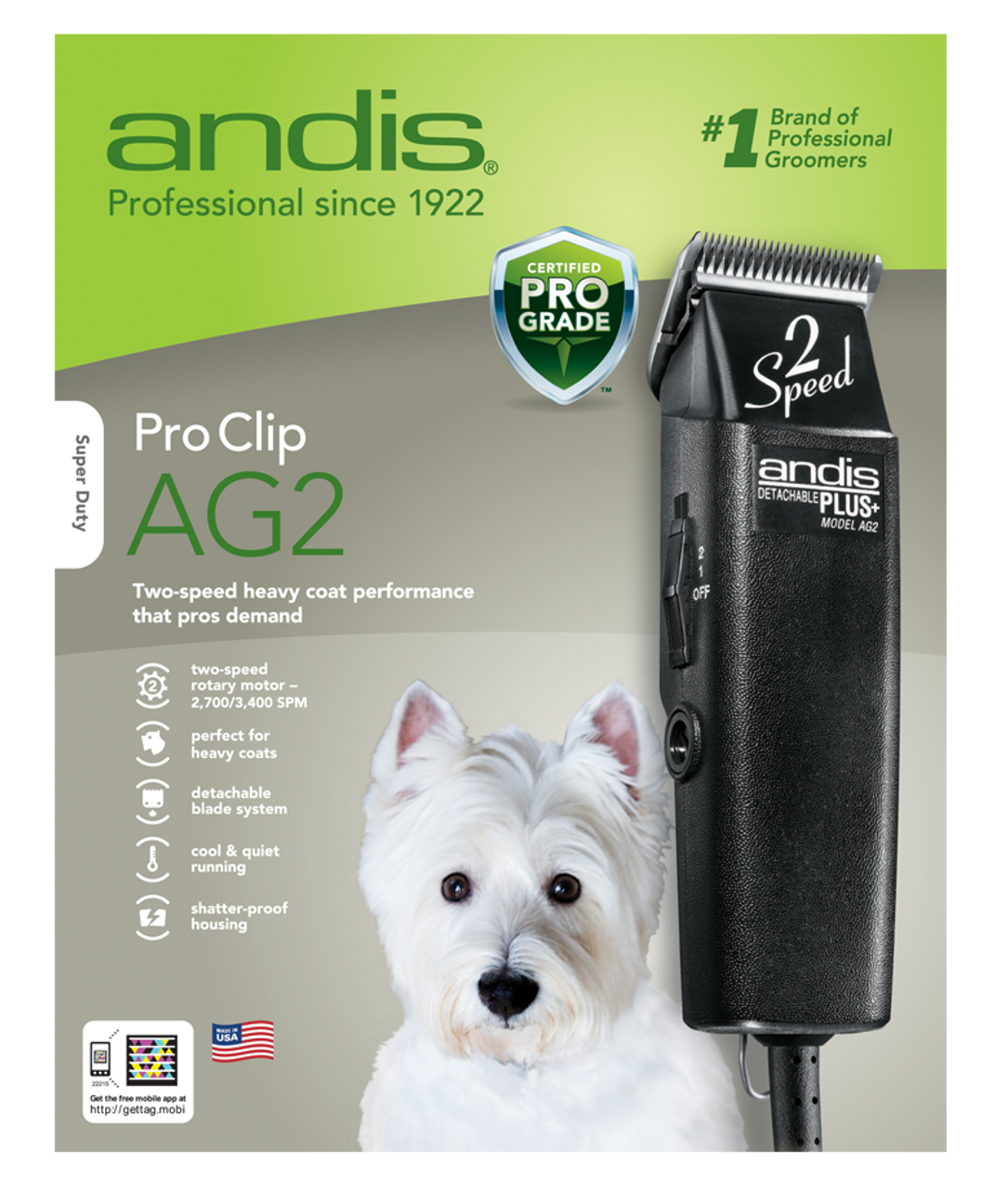 andis ag2 clipper guards