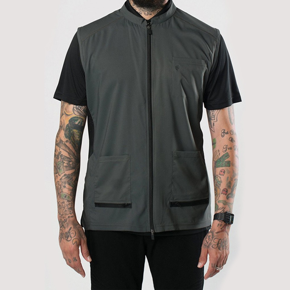 Barber Vest - Barber Strong Gray - Atlanta Barber and Beauty Supply