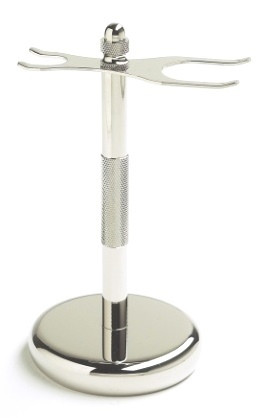 Razor & Brush Stand Chrome