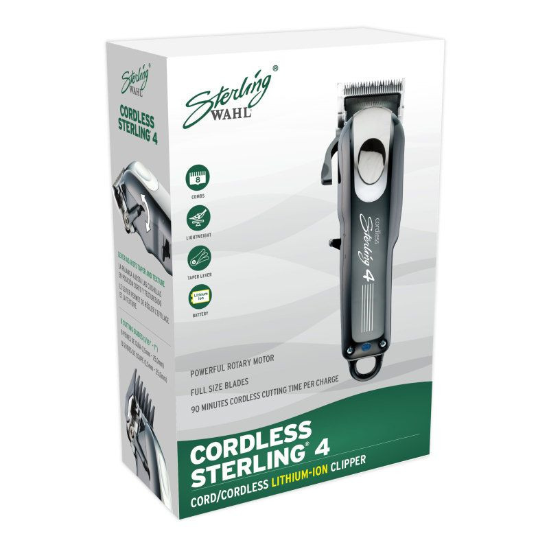WAHL CordlessSterling4 フェードカット必需品❗️ Sterling 4 Cordless Clipper - Atlanta Barber and Beauty Supply